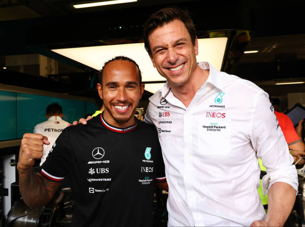Lewis Hamilton, Toto Wolff Lewis Hamilton, Toto Wolff