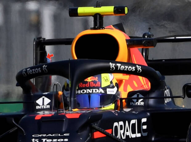 Foto zur News: Formel-1-Technik: Fotos geben Hinweise auf Red Bulls Heckflügel-Probleme