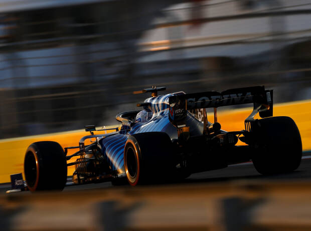 George Russell (Williams FW43B) im Qualifying zum Formel-1-Rennen in Abu Dhabi 2021