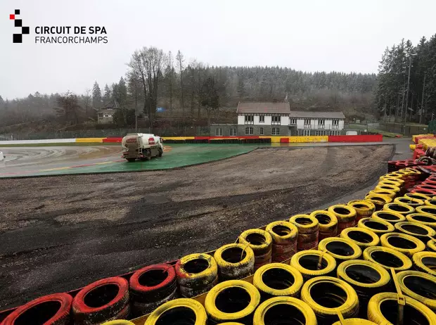 Foto zur News: Winterprojekt: So läuft der Umbau der Strecke in Spa-Francorchamps