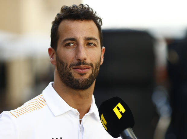 Daniel Ricciardo (McLaren) vor dem Formel-1-Rennen in Abu Dhabi 2021
