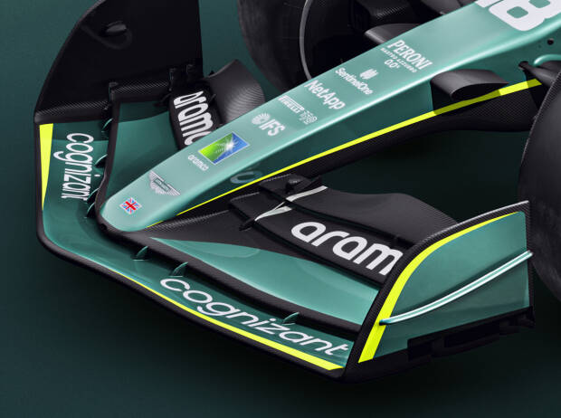 Foto zur News: Formel-1-Technik 2022: Der Aston Martin AMR22 im Detail