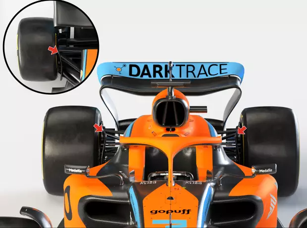 Foto zur News: Formel-1-Technik: Die aufregenden Neuerungen am McLaren MCL36