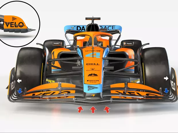 Foto zur News: Formel-1-Technik: Die aufregenden Neuerungen am McLaren MCL36