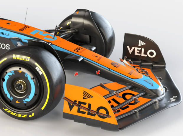 Foto zur News: Formel-1-Technik: Die aufregenden Neuerungen am McLaren MCL36