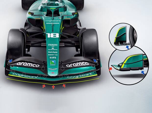 Foto zur News: Formel-1-Technik: Die Design-Highlights am neuen Auto von Sebastian Vettel
