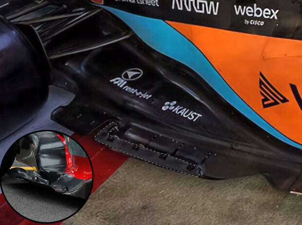 Foto zur News: Formel-1-Technik: Wie McLaren das Porpoising bislang verhindert