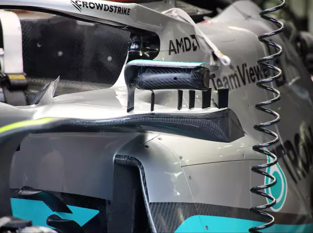 Foto zur News: F1-Technik 2022: Was über den Mercedes-Seitenkasten im Reglement steht