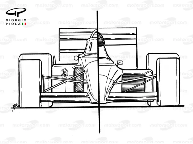 Foto zur News: F1-Technik 2022: Was über den Mercedes-Seitenkasten im Reglement steht