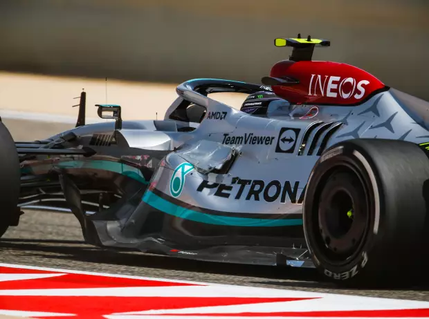 Foto zur News: F1-Technik 2022: Was über den Mercedes-Seitenkasten im Reglement steht