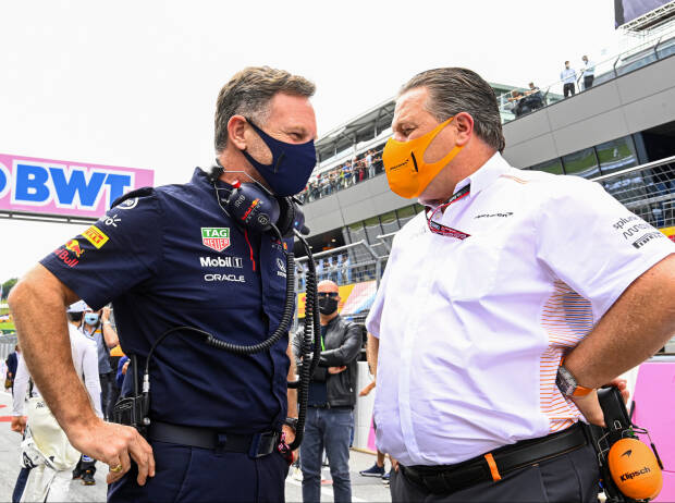 Christian Horner, Zak Brown Christian Horner, Zak Brown