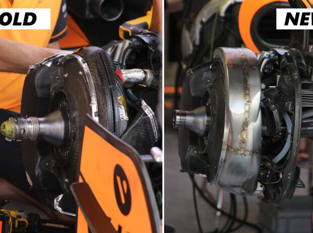 Foto zur News: Formel-1-Technik: So löst McLaren seine Bremsprobleme