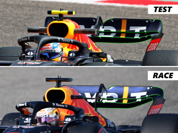 Foto zur News: Formel-1-Technik: Red Bull dank neuem Flügel auf den Geraden top