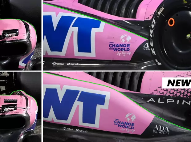 Foto zur News: Formel-1-Technik: Red Bull dank neuem Flügel auf den Geraden top