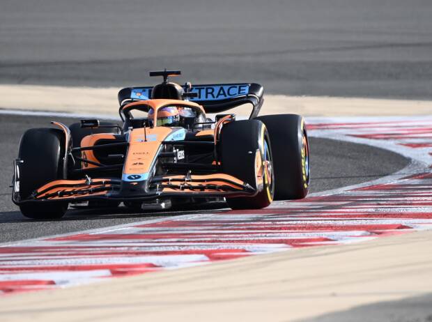 Daniel Ricciardo im McLaren MCL36 beim Formel-1-Auftakt 2022 in Bahrain