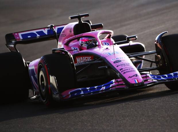 Fernando Alonso im Alpine A522 Fernando Alonso im Alpine A522