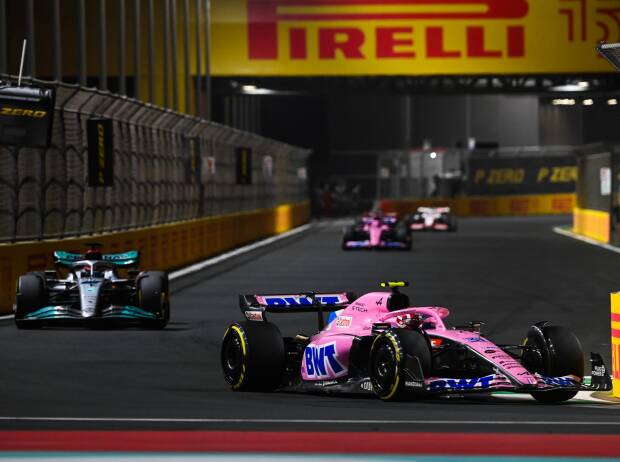Vor oder hinter Mercedes? Die Standortbestimmung fällt Alpine noch schwer Vor oder hinter Mercedes? Die Standortbestimmung fällt Alpine noch schwer