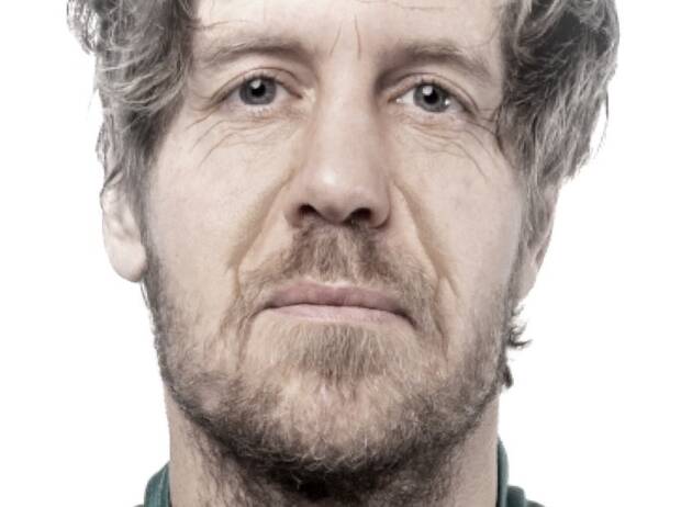 Sebastian Vettel in 30 Jahren (Fotomontage)