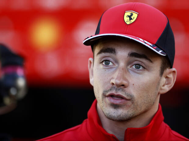 Charles Leclerc (Ferrari) vor dem Formel-1-Rennen 2022 in Australien