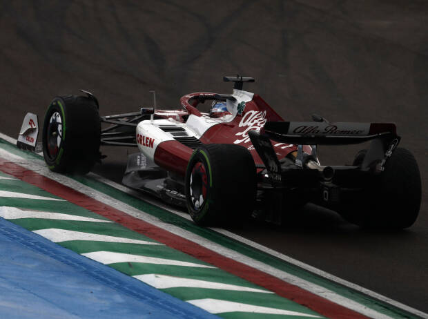 Valtteri Bottas (Alfa Romeo) im Qualifying zum Formel-1-Rennen in Imola 2022