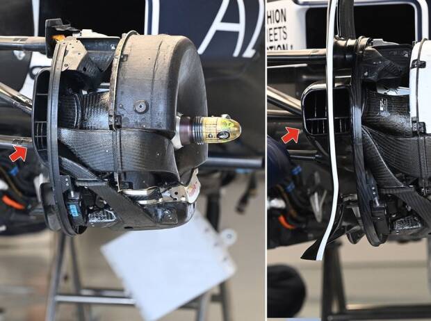 Foto zur News: Formel-1-Technik: So spart Alpine mit dem Imola-Update Gewicht ein