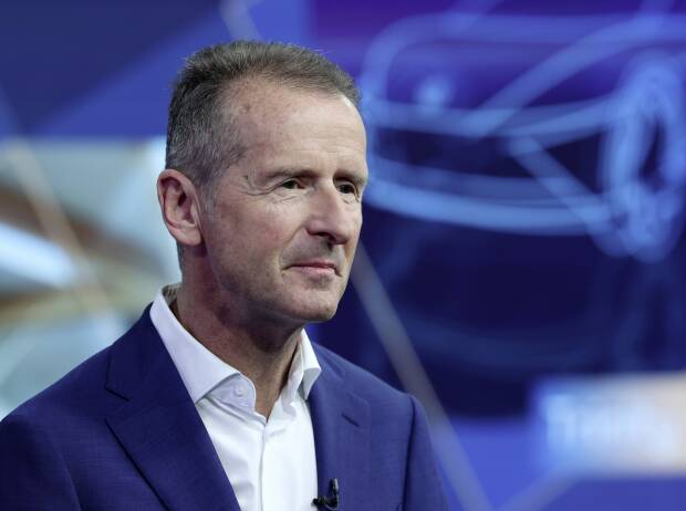 Herbert Diess, CEO von Volkswagen Herbert Diess, CEO von Volkswagen