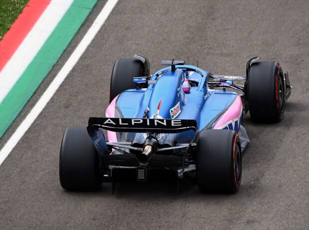 Foto zur News: Alpine: Neuer Heckflügel für Formel-1-Rennen in Barcelona