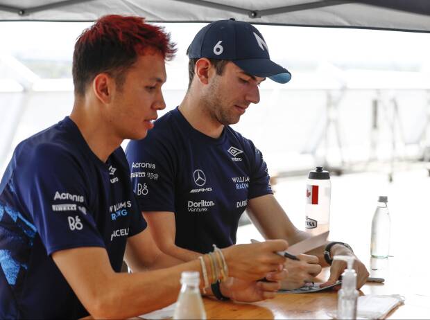 Alexander Albon, Nicholas Latifi Alexander Albon, Nicholas Latifi