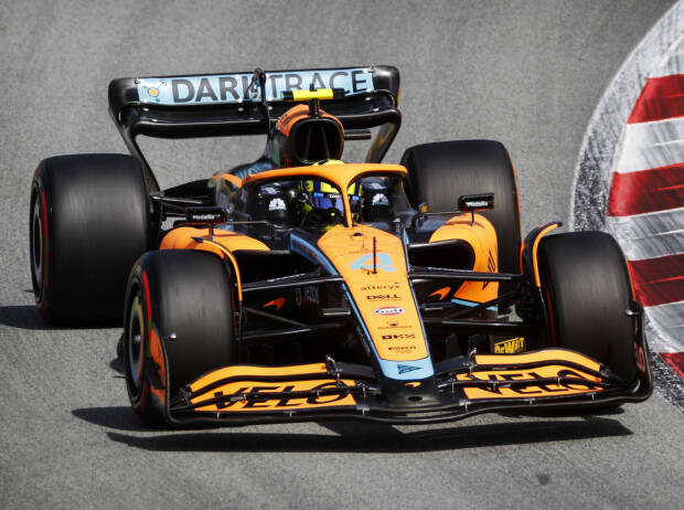 Lando Norris (McLaren MCL36) im Qualifying zum Formel-1-Rennen in Spanien 2022 Lando Norris (McLaren MCL36) im Qualifying zum Formel-1-Rennen in Spanien 2022