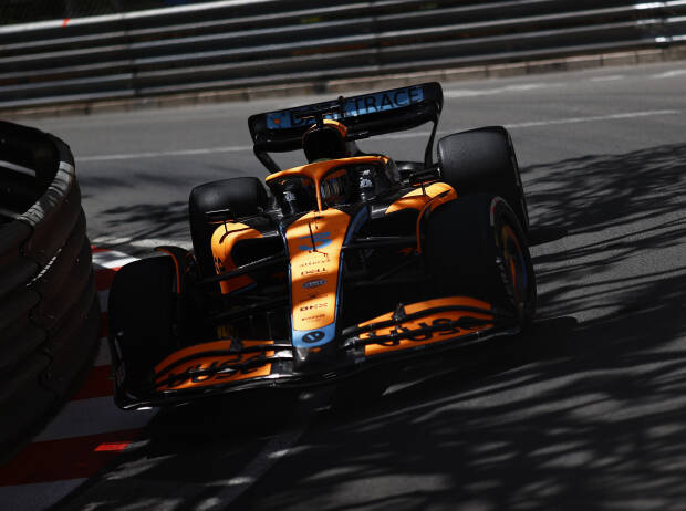 Daniel Ricciardo (McLaren MCL36) im Training zum Formel-1-Rennen in Monaco 2022