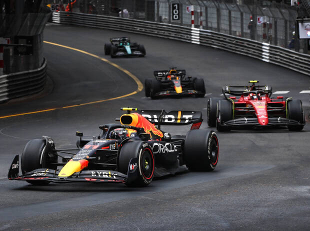 Sergio Perez, Carlos Sainz, Max Verstappen
