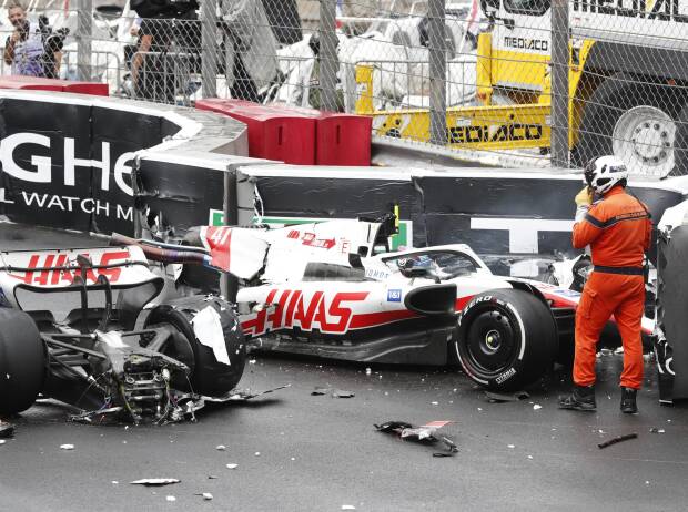 Foto zur News: Steiner bestätigt: Unfallchassis aus Monaco nicht kaputt