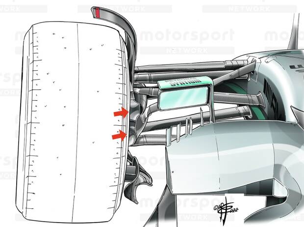 Foto zur News: Formel-1-Technik: Die Sonderlösungen für Monaco 2022