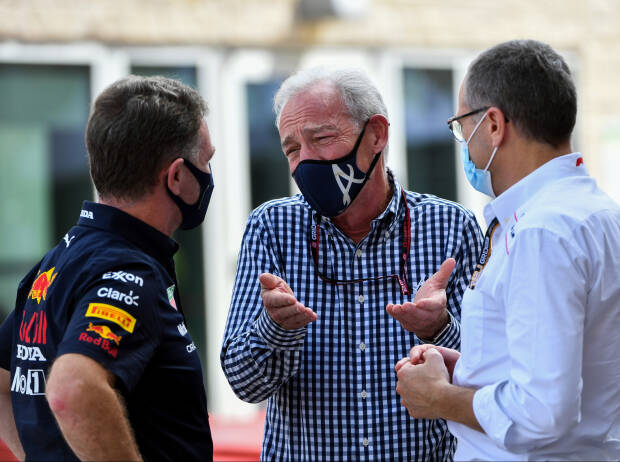 Christian Horner, Stefano Domenicali Christian Horner, Stefano Domenicali
