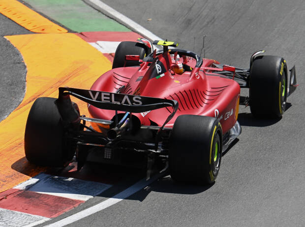 Carlos Sainz (Ferrari) im Training zum Formel-1-Rennen in Montreal 2022
