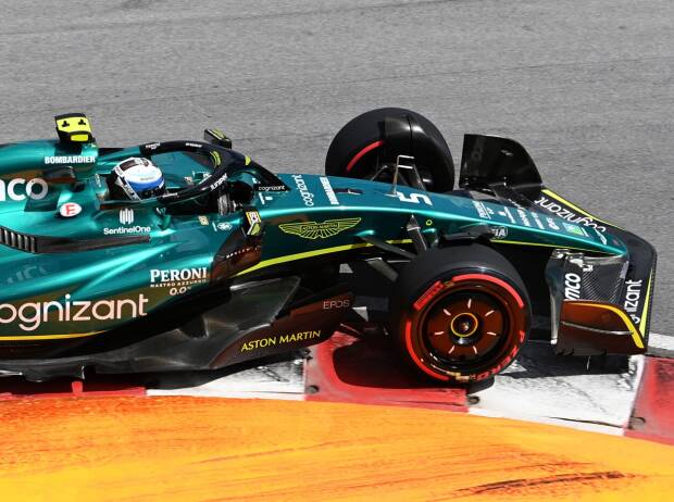 Sebastian Vettel im Aston Martin AMR22 beim Kanada-Grand-Prix 2022 in Montreal Sebastian Vettel im Aston Martin AMR22 beim Kanada-Grand-Prix 2022 in Montreal