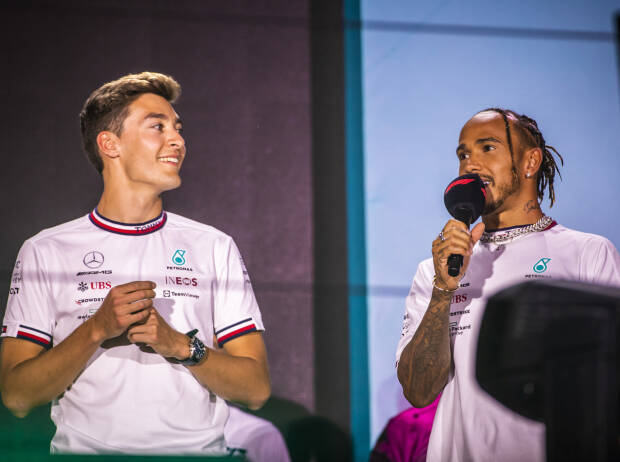 Lewis Hamilton, George Russell Lewis Hamilton, George Russell