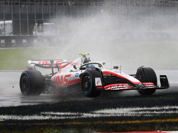 Mick Schumacher (Haas VF-22) im Qualifying zum Formel-1-Rennen in Kanada 2022