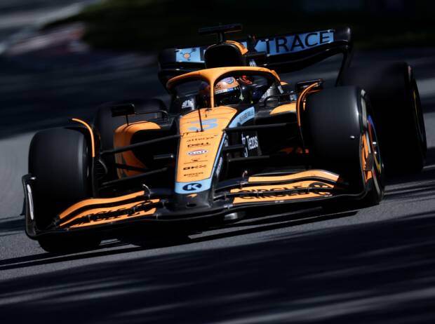 Daniel Ricciardo im McLaren MCL36 beim Kanada-Grand-Prix 2022 in Montreal Daniel Ricciardo im McLaren MCL36 beim Kanada-Grand-Prix 2022 in Montreal