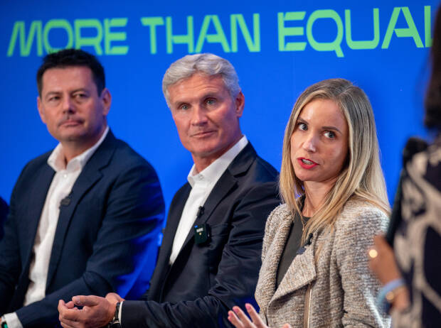 Karel Komarek, David Coulthard, Annastiina Hintsa Karel Komarek, David Coulthard, Annastiina Hintsa