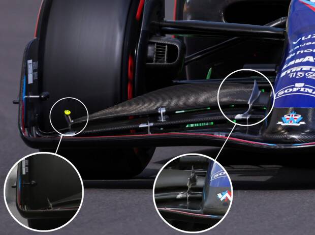 Foto zur News: Formel-1-Technik: Wie Williams sein Auto umgekrempelt hat