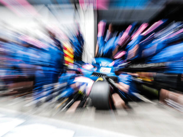 Fernando Alonso im Training zum Formel-1-Rennen in Spielberg 2022