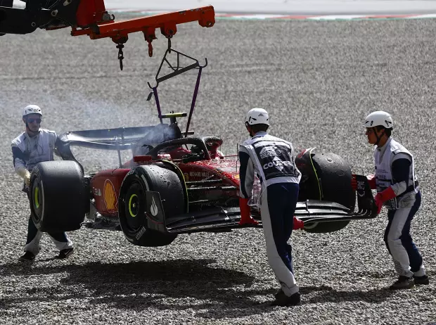 Foto zur News: Carlos Sainz: Aussagen nach Feuer waren nicht als Kritik gedacht