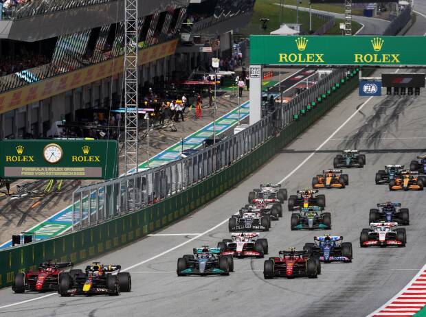 Max Verstappen, Charles Leclerc, Carlos Sainz, George Russell Max Verstappen, Charles Leclerc, Carlos Sainz, George Russell