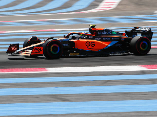 Foto zur News: McLaren: Neuer Unterboden und neuer Seitenkasten in Frankreich
