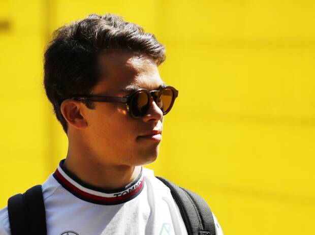 Nyck de Vries als Mercedes-Ersatzfahrer in der Formel 1 in Le Castellet 2022 Nyck de Vries als Mercedes-Ersatzfahrer in der Formel 1 in Le Castellet 2022