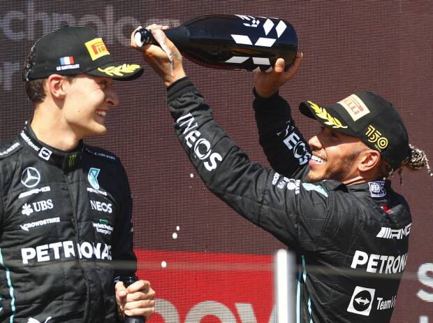Lewis Hamilton, George Russell Lewis Hamilton, George Russell