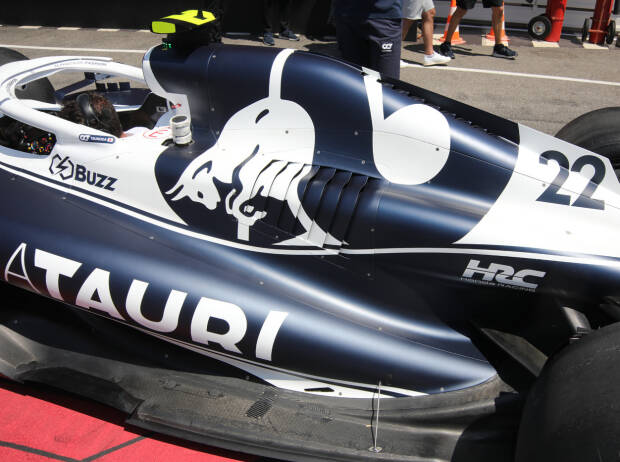 AlphaTauri von Yuki Tsunoda in Le Castellet