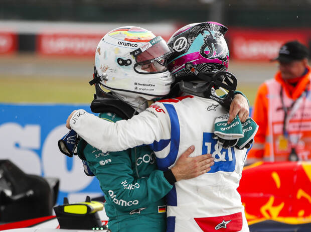 Sebastian Vettel, Mick Schumacher Sebastian Vettel, Mick Schumacher