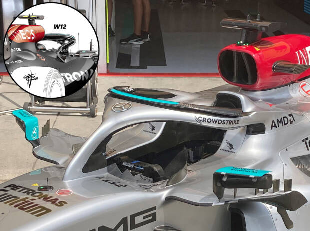 Foto zur News: Die alten und neuen Ideen von Mercedes beim Ungarn-Grand-Prix